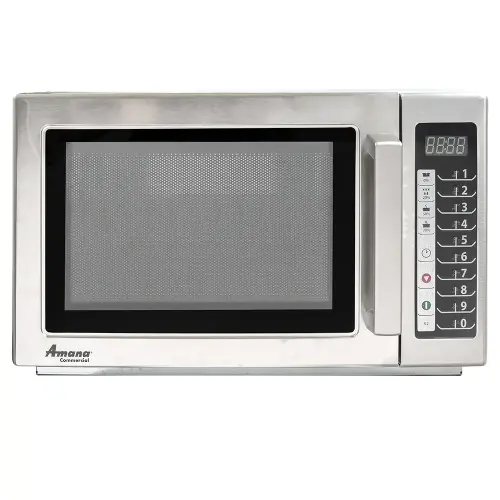 Amana RCS10TS Touchpad Commercial Microwave, 1000w, 120v