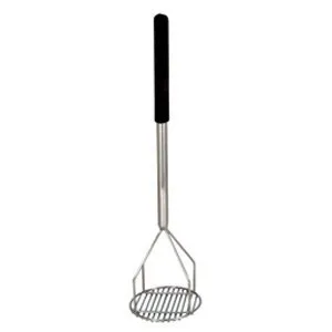 Update International MMRD-24 - 24" Round Stainless Steel Masher w/Textured Handle
