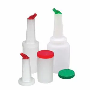 Update International PBY-10 - 1 Quart - Flow-N-Stow Pour Bottle