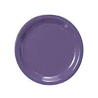 Thunder Group CR107BU - Narrow Rim Round Plate - Purple - 7-1/4" (12 per Case) 