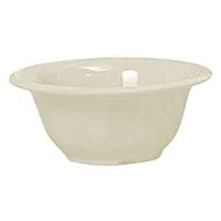 Thunder Group CR5510V - Salad Bowl - Ivory - 10 oz (12 per Case) 