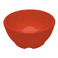Thunder Group CR5804RD - Soup Bowl - Orange - 10 oz (12 per Case) 