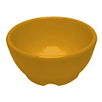 Thunder Group CR5804YW - Soup Bowl - Yellow - 10 oz (12 per Case) 