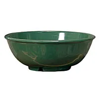 Thunder Group CR5807GR - Soup Bowl - Green - 32 oz (12 per Case) 