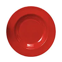 Thunder Group CR5809PR - Soup Bowl - Pure Red - 13 oz (12 per Case) 
