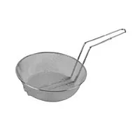 Thunder Group SLCB008F - Nickel Plated Round Mesh Culinary Basket 8" 