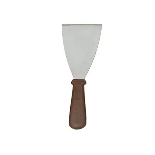 Update International WSCR-4PH - 8.25" x 0.5" x 4" - Stainless Steel Scraper with Plastic Handle 