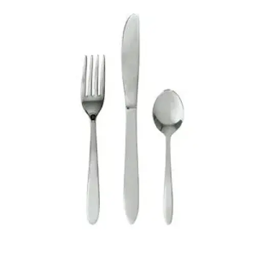 Update International RV-901 - 8.13" x 0.13" x 1.38" - Riviera Series Heavy-Weight Chrome Plated Steel Teaspoon   