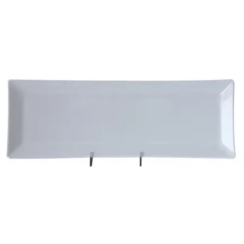 Thunder Group 29115WT - 15" X 5 1/4" PLATE - 1" DEEP - Classic White