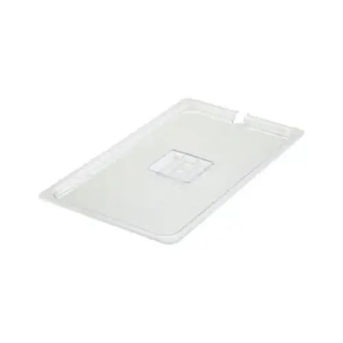 Winco Poly-Ware Slotted Food Pan Cover for Size Full Size Pan [SP7100C]