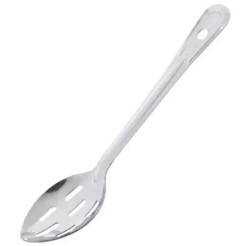 Update International BSOT-11HD - Heavy Duty - Slotted Basting Spoon - 0.05" x 2.75" x 11"