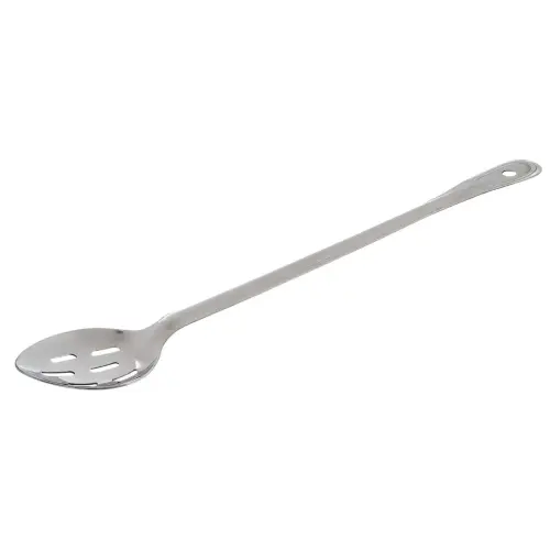 Update International BSOT-18HD - Heavy Duty - Slotted Basting Spoon - 0.05" x 3" x 18"