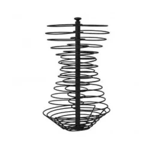 Buffet Enhancements - 010FS-BK - Fruit Spiral - Black Powder Coat Finish