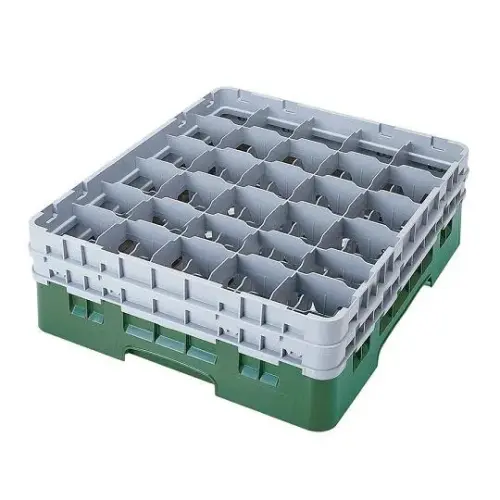 Cambro 3 1/8" Stemware & Tumbler Glass Rack - Camrack (Set of 2) [30S958-119]