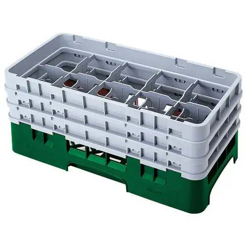 Cambro 10HS958-119 - 3.5" Half-Size Stemware & Tumbler Glass Rack - Camrack (2 per Case) 