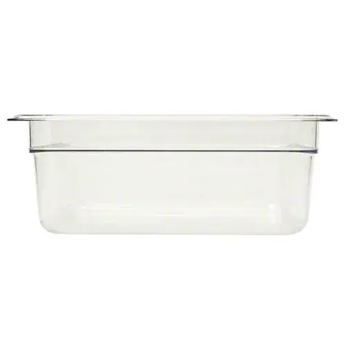 Cambro 24CW-135 - 6 qt Half-Size Food Pan - Camwear (6 per Case) 