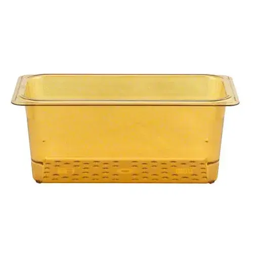 Cambro 35CLRHP-150 - One-Third Size Colander Pan - High-Heat H-Pan (6 per Case) 