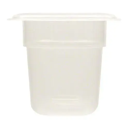 Cambro 94PP-190 - 0.9 qt Ninth-Size Translucent Food Pan (6 per Case) 