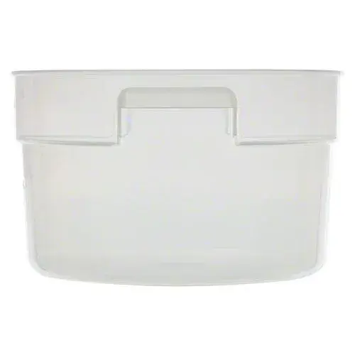 Cambro RFS2PP-190 - 2 qt Polypropylene Round Food Storage Container (12 per Case) 