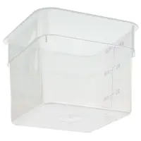Cambro 6SFSPP-190 - 6 qt Polypropylene Food Storage Container - CamSquare (6 per Case) 