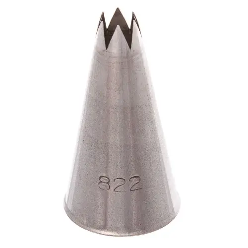 Update International CDT-122OS - Stainless Steel - Cake Decorating Tubes - 1.9" x 1" x 1"