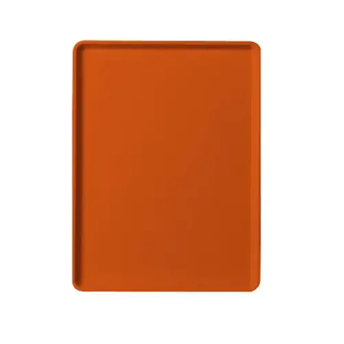 Cambro 1219D-220 - 12" x 19" Citrus Orange Dietary Tray (12 per Case) 