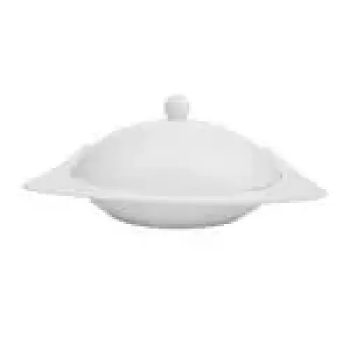 C.A.C. China KSE-220 - Kingsquare Pasta Bowl Set 12" - (6 Sets Per Case)
