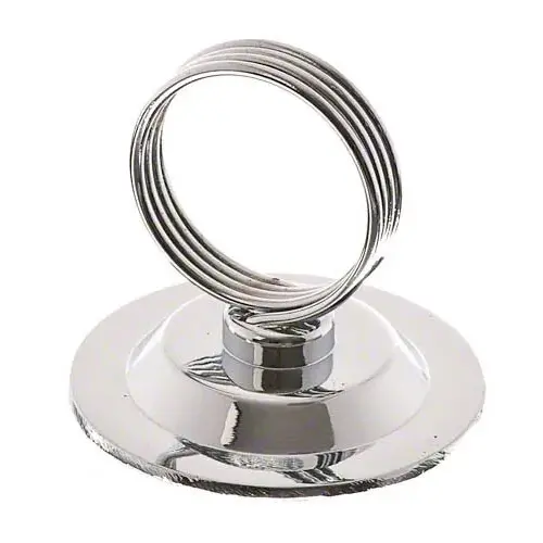 Update International MH-RCHB - 2.13" x 2.13" x 2.13" - Heavy Base - Ring Clip - Menu Holder