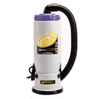 Universal 196107108 - ProTeam 6 Qt. Super QuarterVac HEPA Backpack Vacuum Cleaner w/ 107098 Xover Floor Tool Kit B – 120V