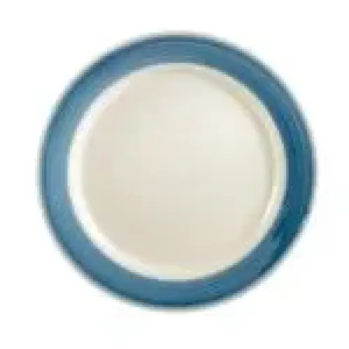 C.A.C. China R-7-BLU - Rainbow Plate 7-1/2" - (3 Dozen per Case)