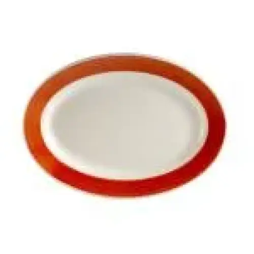 C.A.C. China R-12-R - Rainbow Platter 10-3/8" - (2 Dozen per Case)