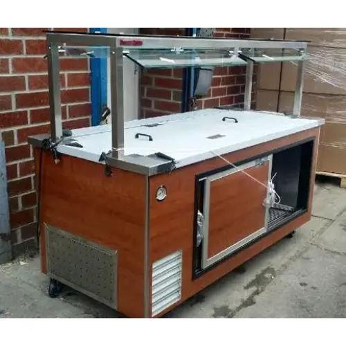 Universal Coolers RBT6SC - 5 Well Refrigerated Buffet Table - Cold Food