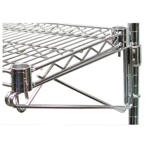 Universal MFG Chrome Single Post Type Bracket 18" [PWB-18S]