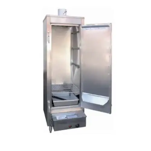 Universal CWSH3030-S - Chinese Smoker Oven with Stainless Steel Interior - 4 Burners 78" 