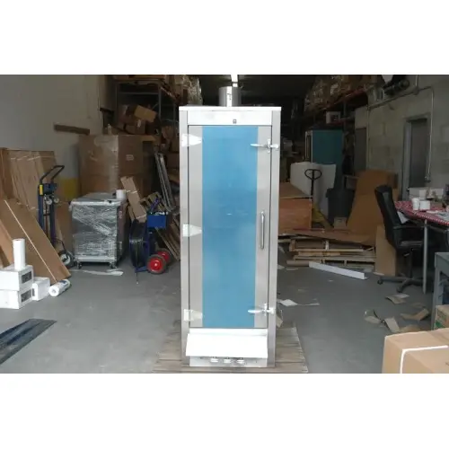 Universal CWSH2424-S - Chinese Smoker Oven with Stainless Steel Interior - 3 Burners 78" 