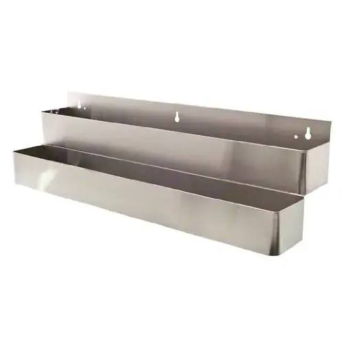 Update International SR-32DN - 32.13" x 8.75" x 8.25" - Stainless Steel Double Hold Speed Rail  