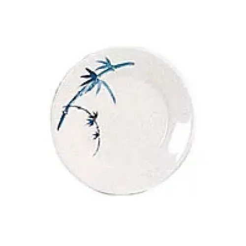 Thunder Group Round Plate - Blue Bamboo Collection 6 7/8" (12 per Case) [1007BB]