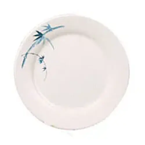Thunder Group Round Plate - Blue Bamboo Collection 11 3/4" (12 per Case) [1012BB]