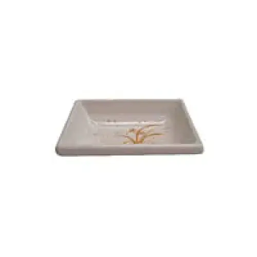Thunder Group Square Sauce Dish - Gold Orchid Collection 3-3/4" x 2-1/2" (12 per Case) [1901GD]