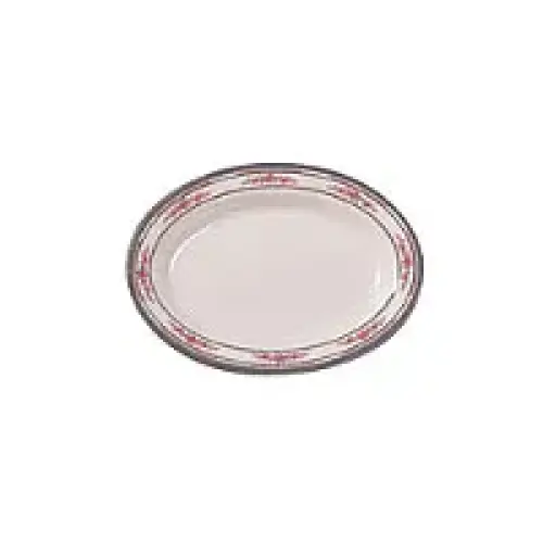 Thunder Group Deep Oval Platter - Rose Collection 9" (12 per Case) [2109AR]