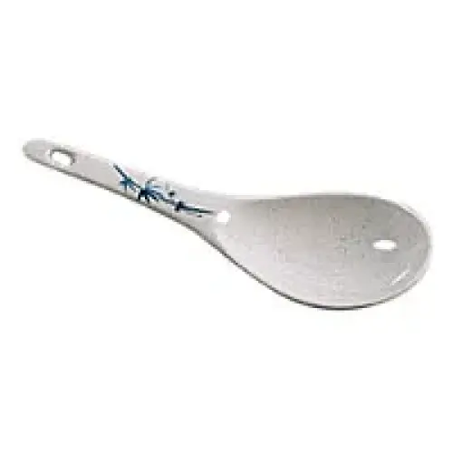 Thunder Group Rice Ladle - Blue Bamboo Collection 8-1/4" x 2-3/4" oz (60 per Case) [7005BB]