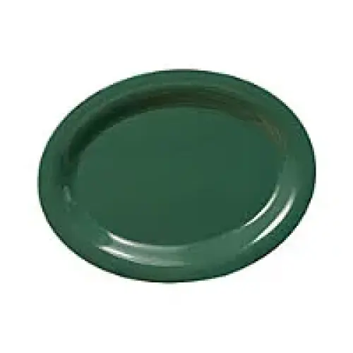 Thunder Group Oval Platter - Green - 9-1/2" x 7-1/4" (12 per Case) [CR209GR]