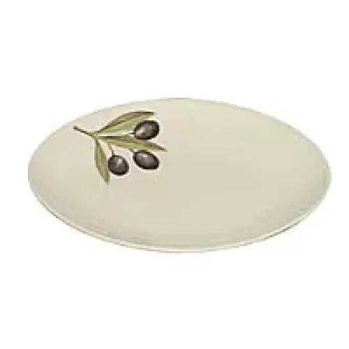 Thunder Group Round Dinner Plate - Laurel - 12" (12 per Case) [LC012GR]