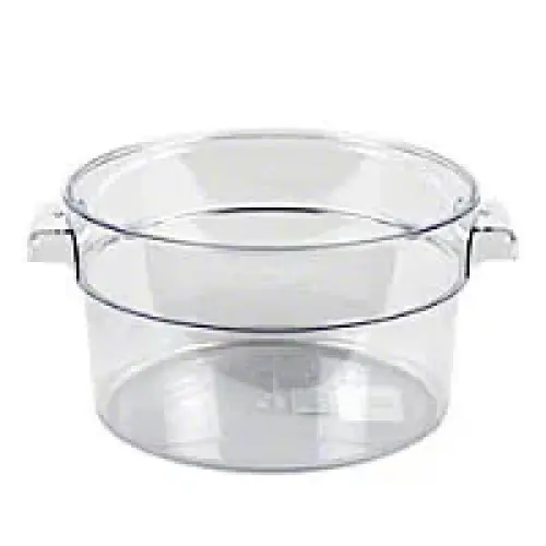 Thunder Group Polycarbonate Round Food Storage Container 2 Qt [PLRFT002PC]