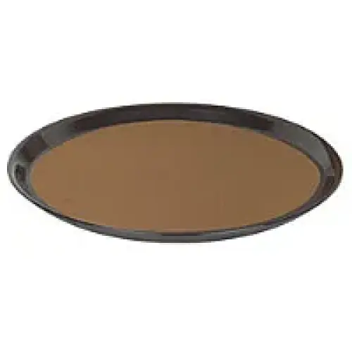 Thunder Group Round Slip Resistant Cork Serving Tray 16" (12 per Case) [PLRT016CK] 