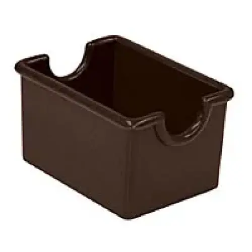 Thunder Group Brown Plastic Sugar Packet Holders (24 per Case) [PLSP032CH] 