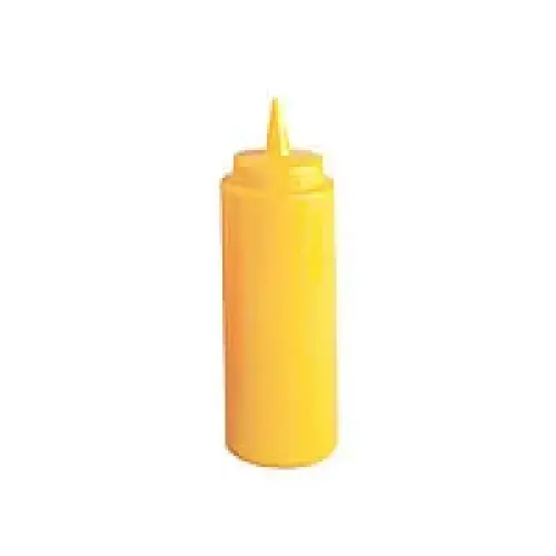 Thunder Group Yellow Squeeze Bottles 12 oz (12 per Case) [PLTHSB012Y]