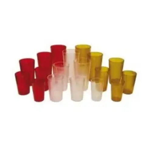 Winco Red Plastic Tumblers 32 oz (12 per Case) [PTP-32R]