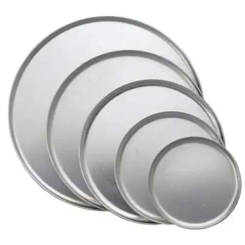 Winco 9" Coupe Style Aluminum Pizza Pans [APC-9]