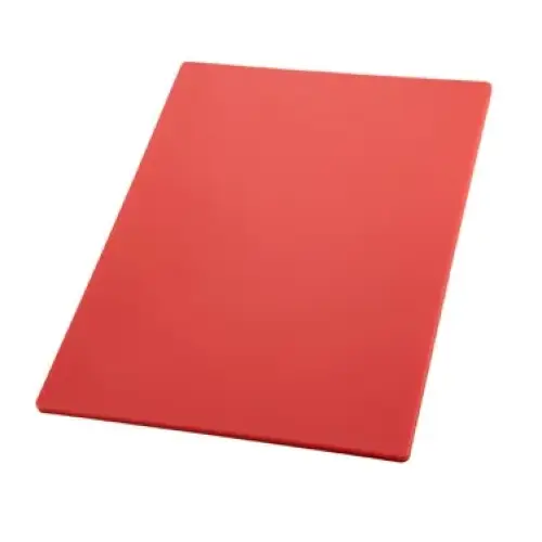 Winco 12" x 18" x 1/2" Plastic Cutting Board [CBRD-1218]